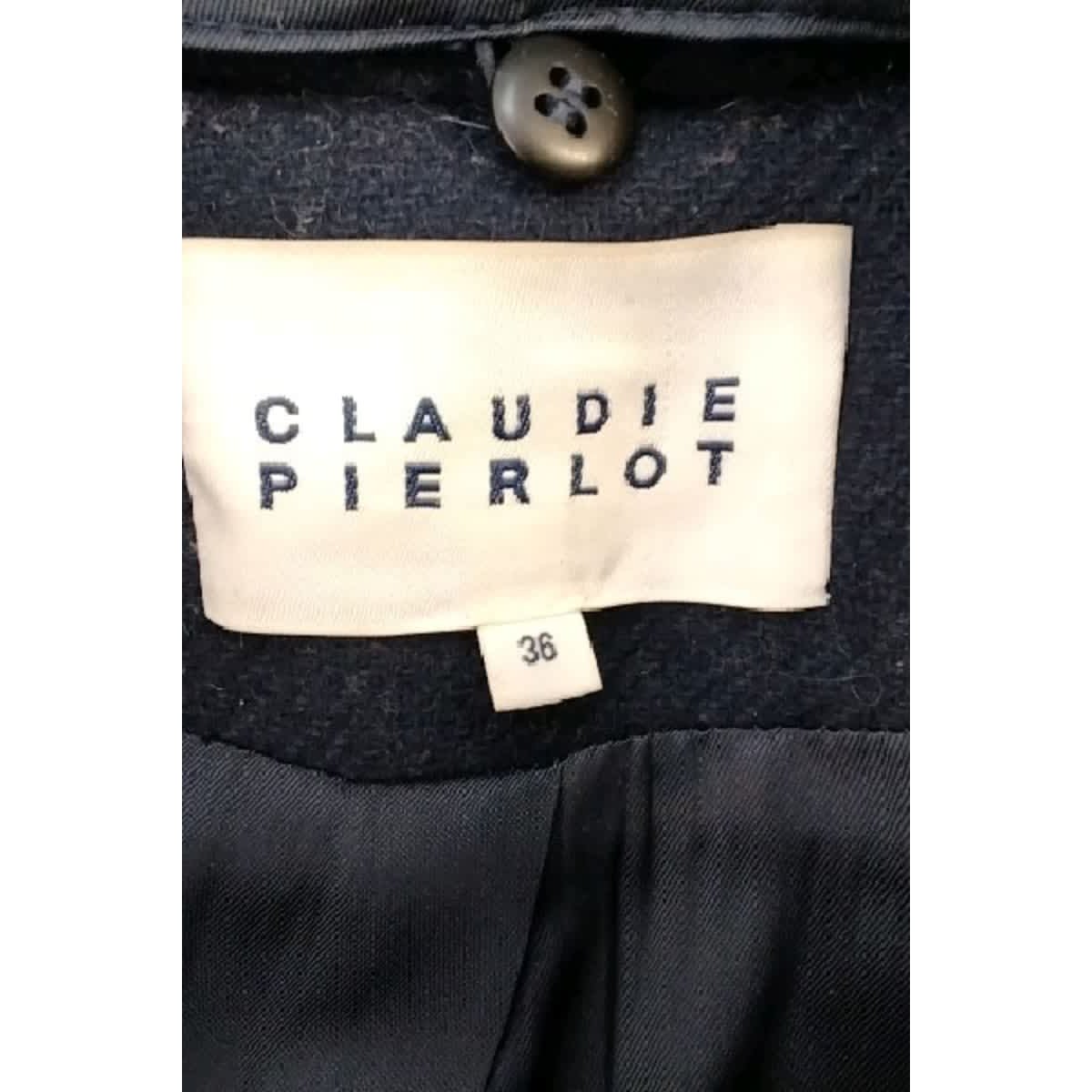 Manteau - Très Bon État marine, CLAUDIE PIERLOT