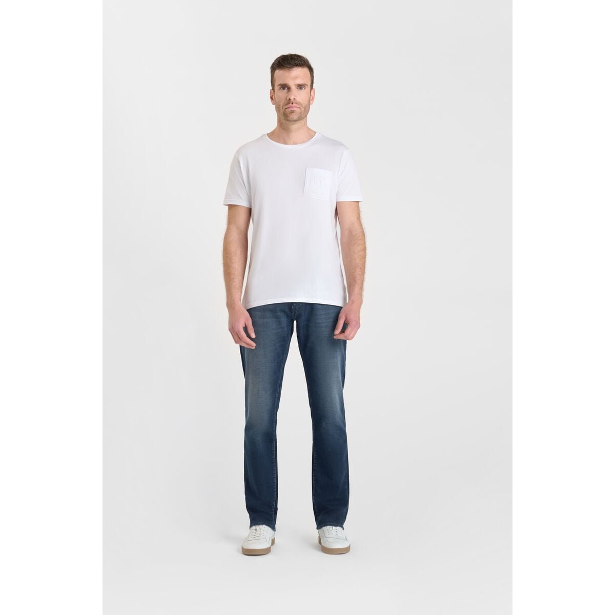 Jeans droite jogg 800/12 regular , longueur 34 blue, LE TEMPS DES CERISES