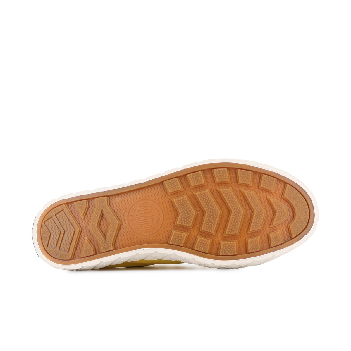 Baskets montantes en coton PALLA ACE CVS ORG super lemon, PALLADIUM
