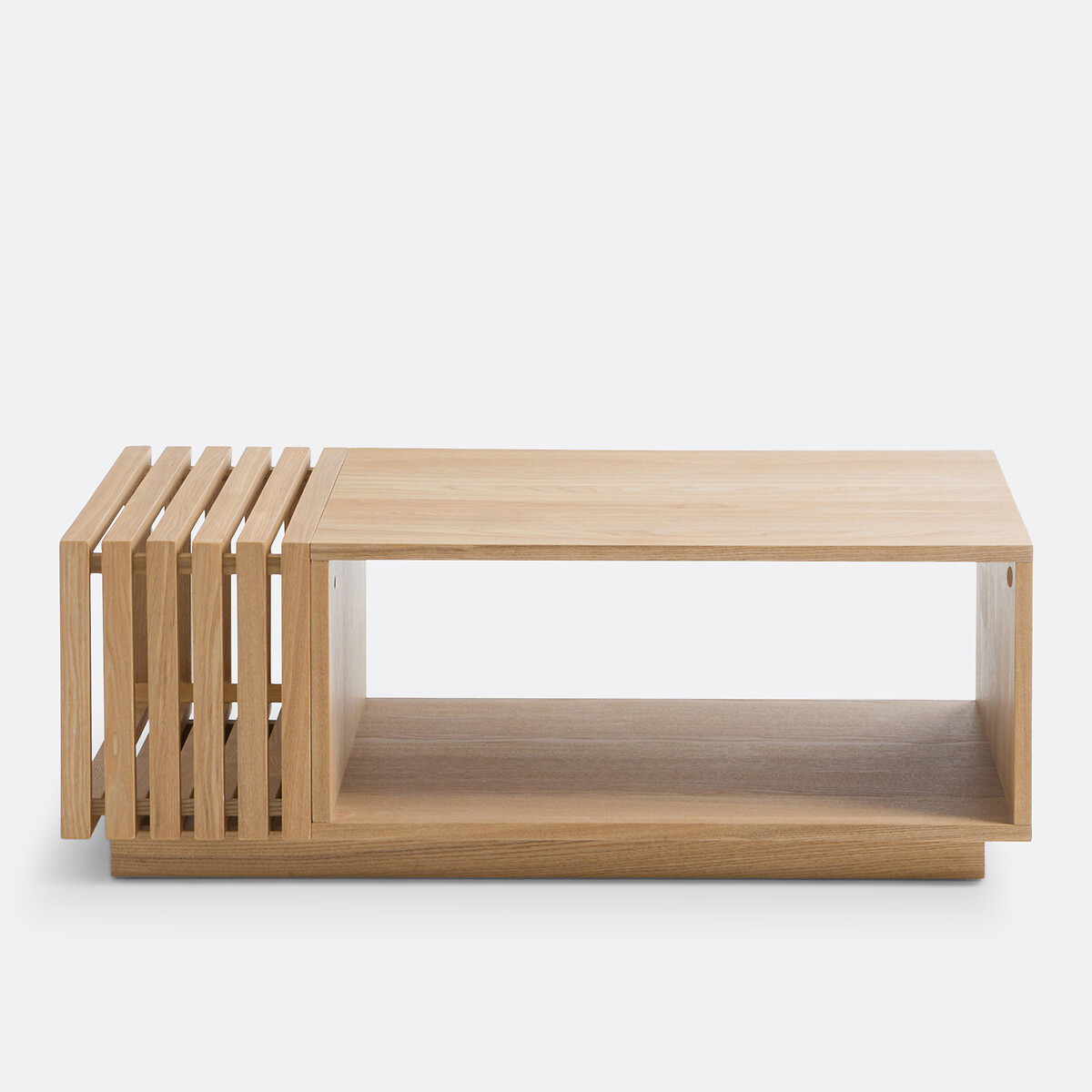 Table basse plaqué frêne, Theonie naturel, LA REDOUTE INTERIEURS