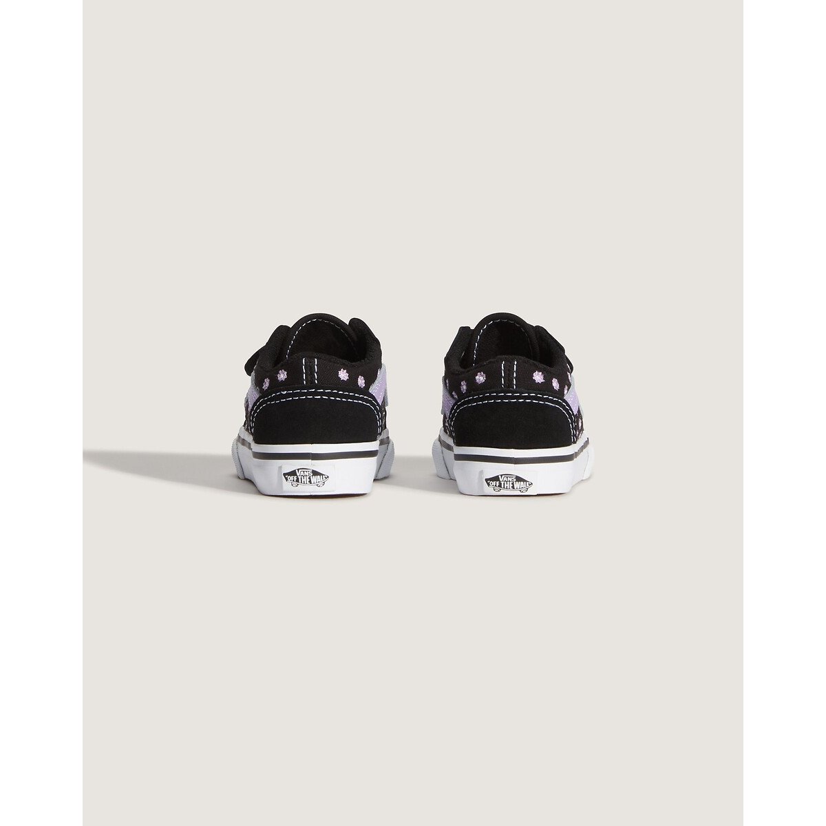 Baskets à scratchs OLD SKOOL V noir imprimé, VANS