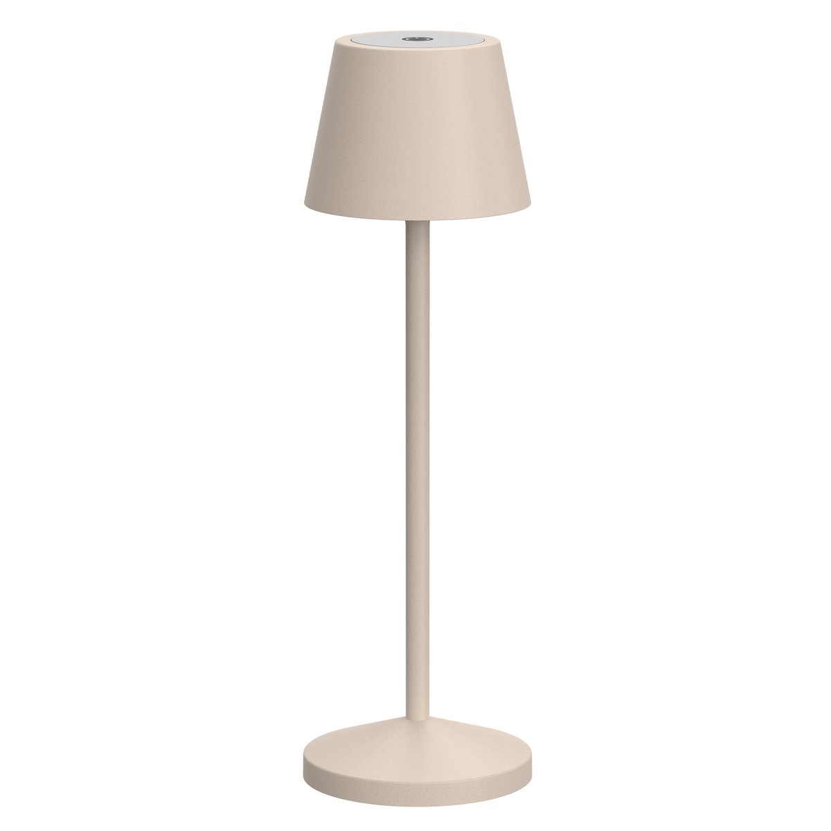 Lot de 9 Lampes de table avec socle 9x EMILY beige, LUMISKY