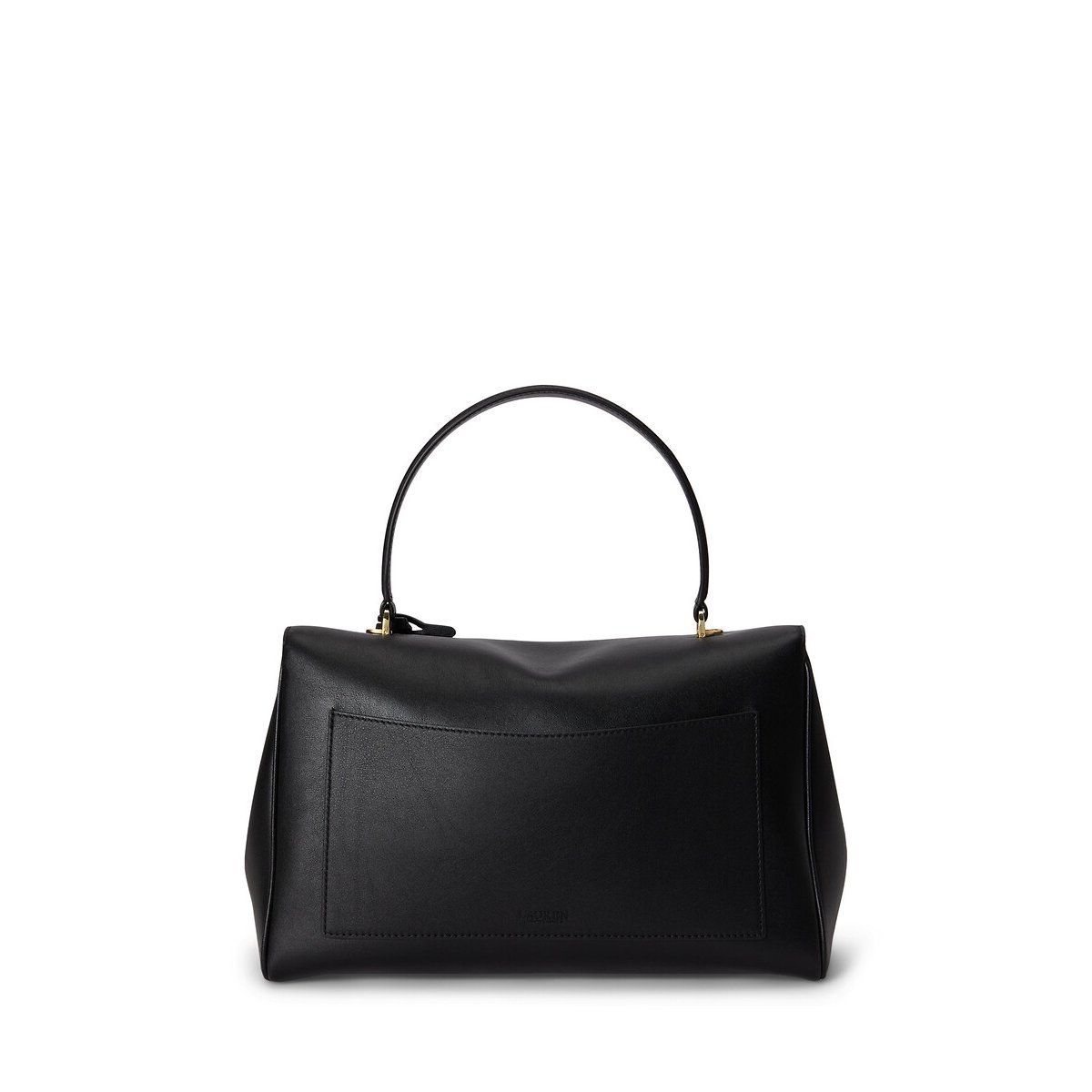 Sac à main en cuir, FARRAH MEDIUM noir, LAUREN RALPH LAUREN