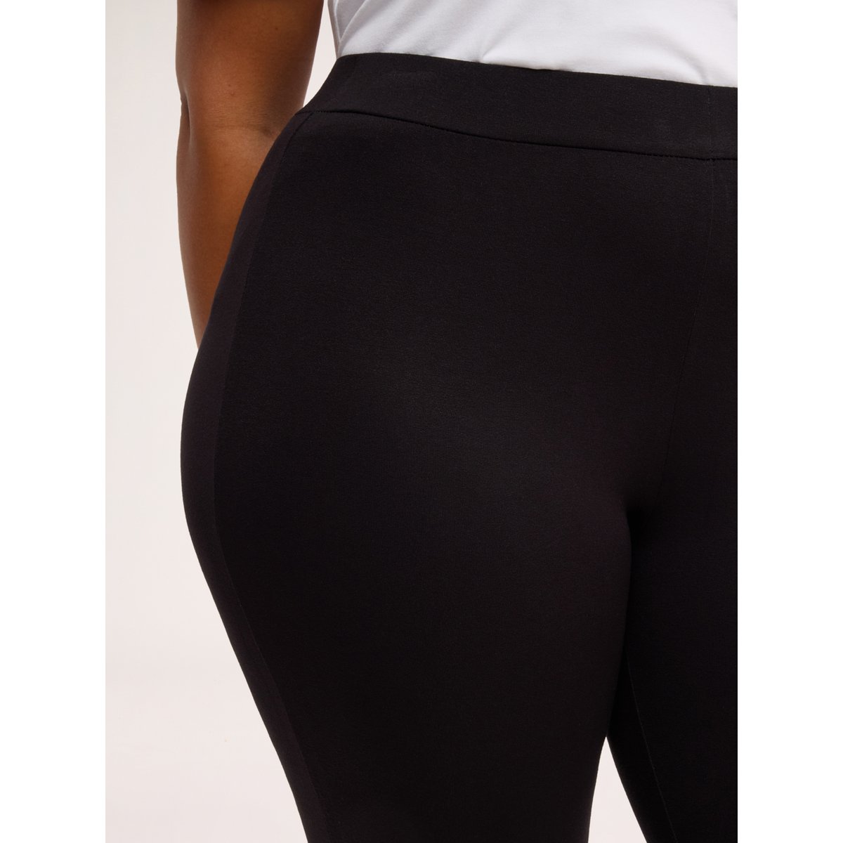 Leggings en viscose noir, FIORELLA RUBINO