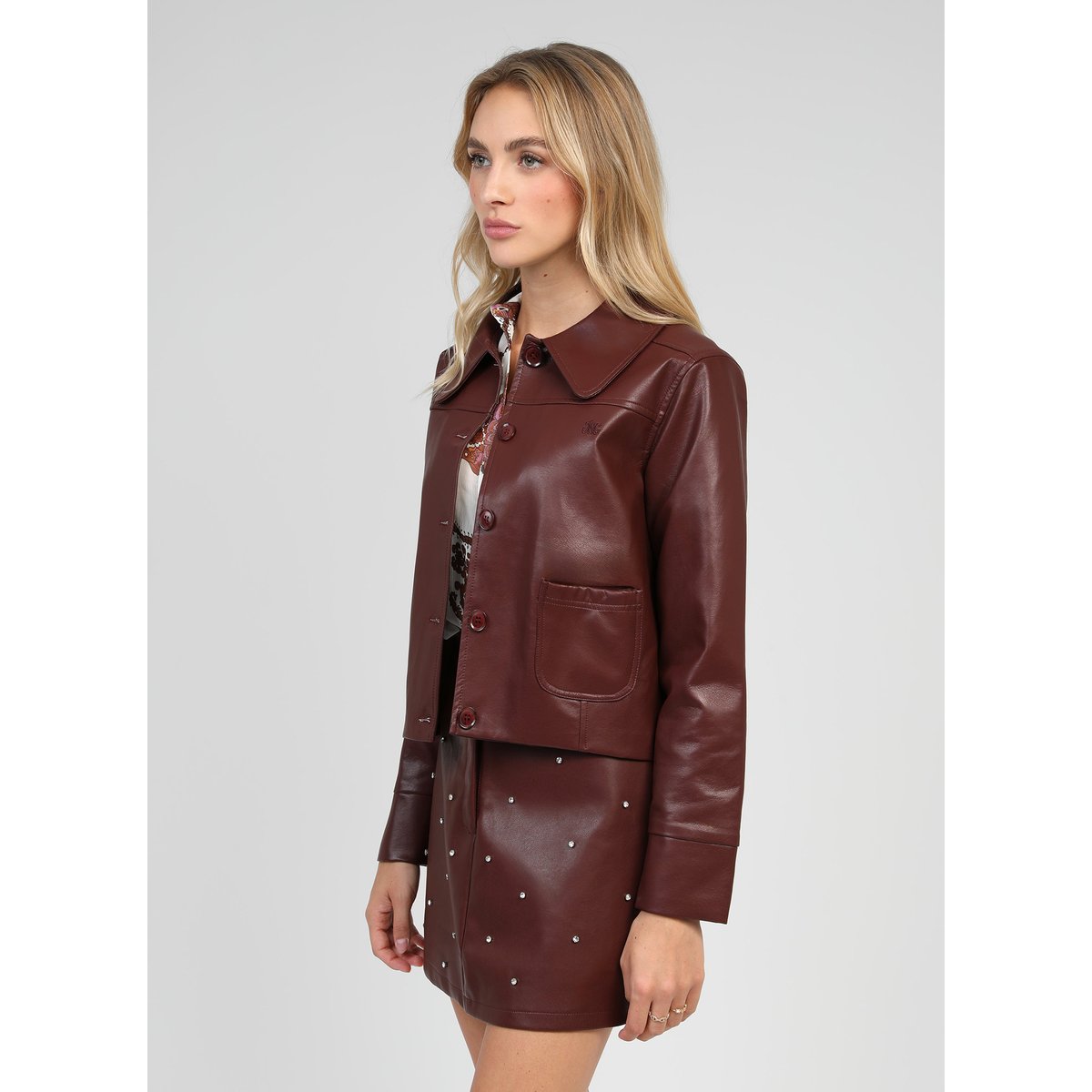 Veste CLAUDIANE wine, AN'GE