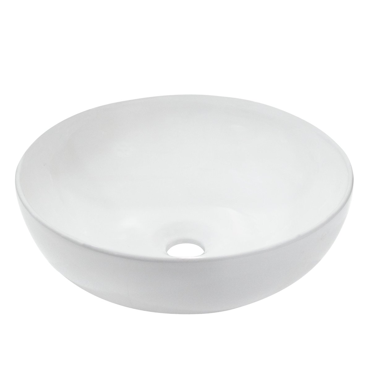 Vasque à poser en céramique, ESSENTIAL blanc, SENSEA
