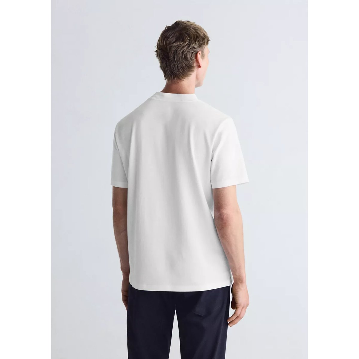 T-shirt regular-fit Thermolite® blanc cassé, MANGO MAN
