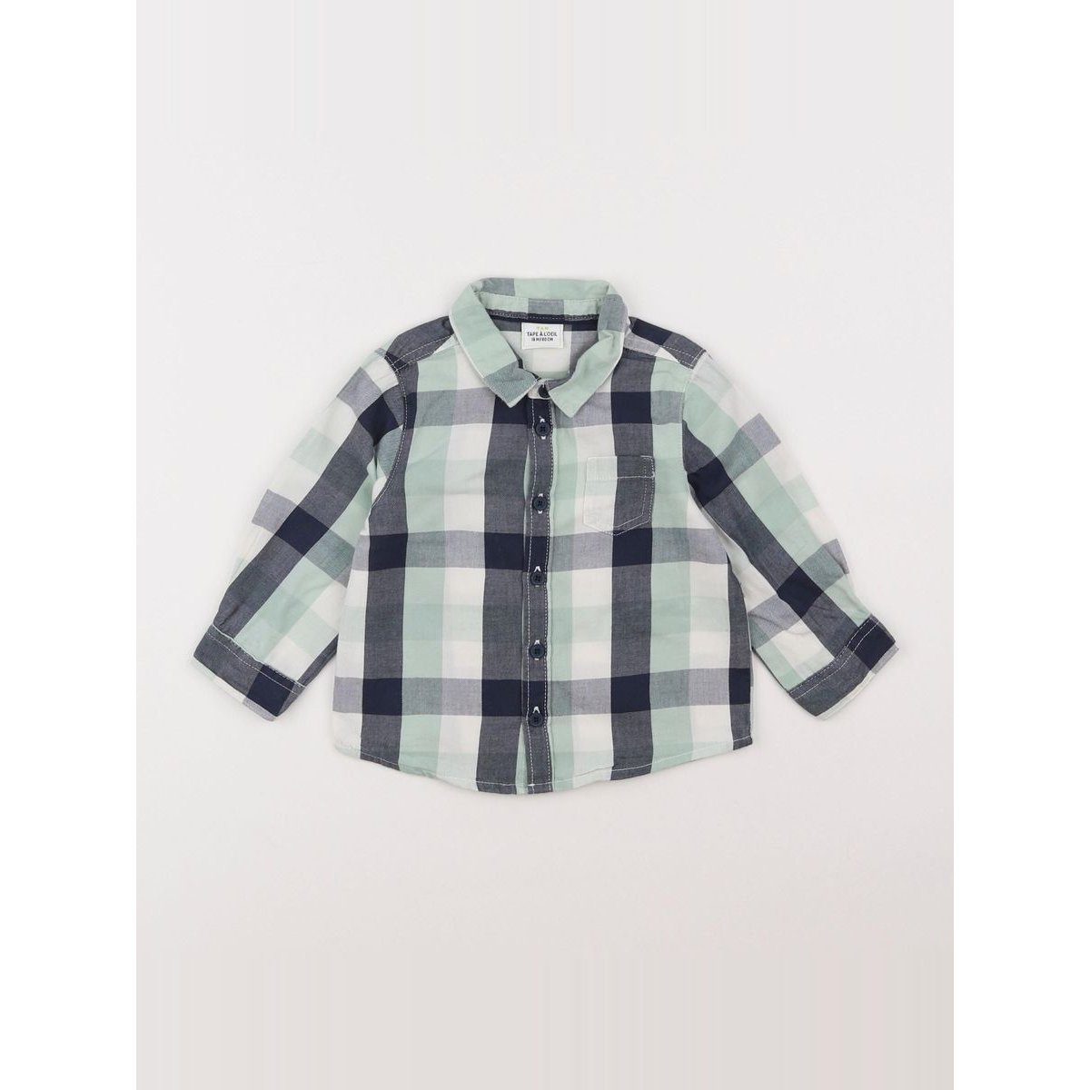 Chemise - Très bon état vert, TAPE A L'OEIL