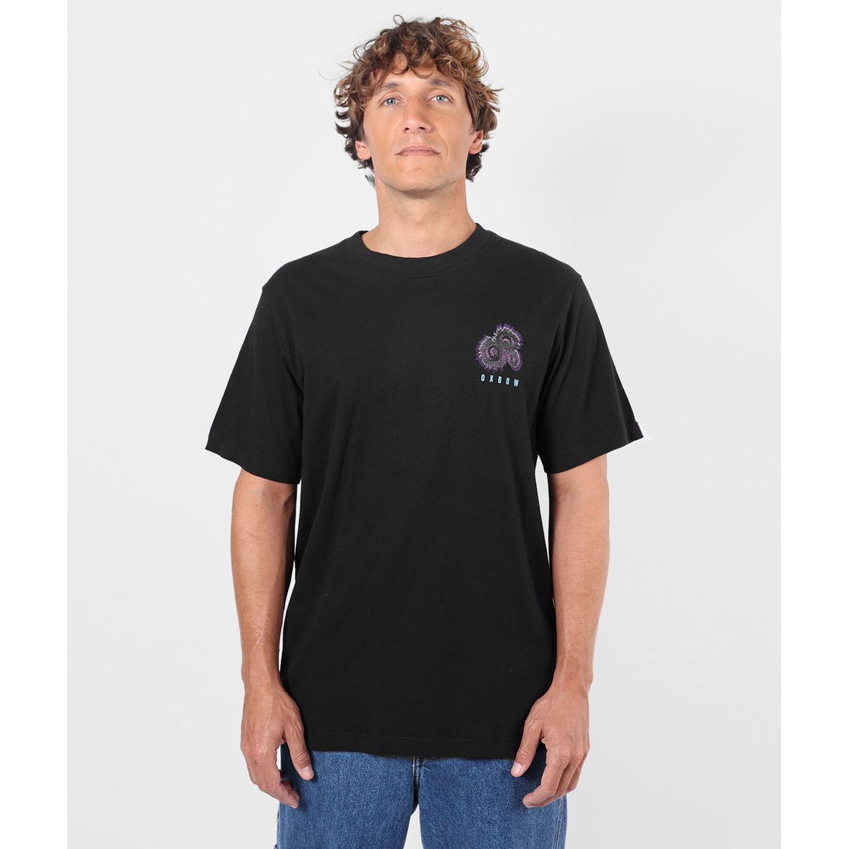 Tee-shirt manches courtes NATURE black, OXBOW