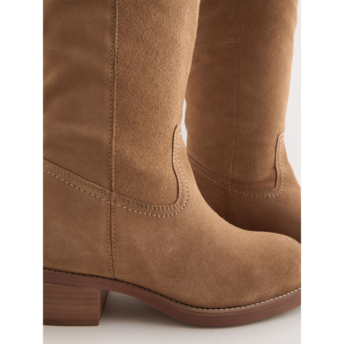 Bottes à enfiler forever comfort® tan brown suede, NEXT