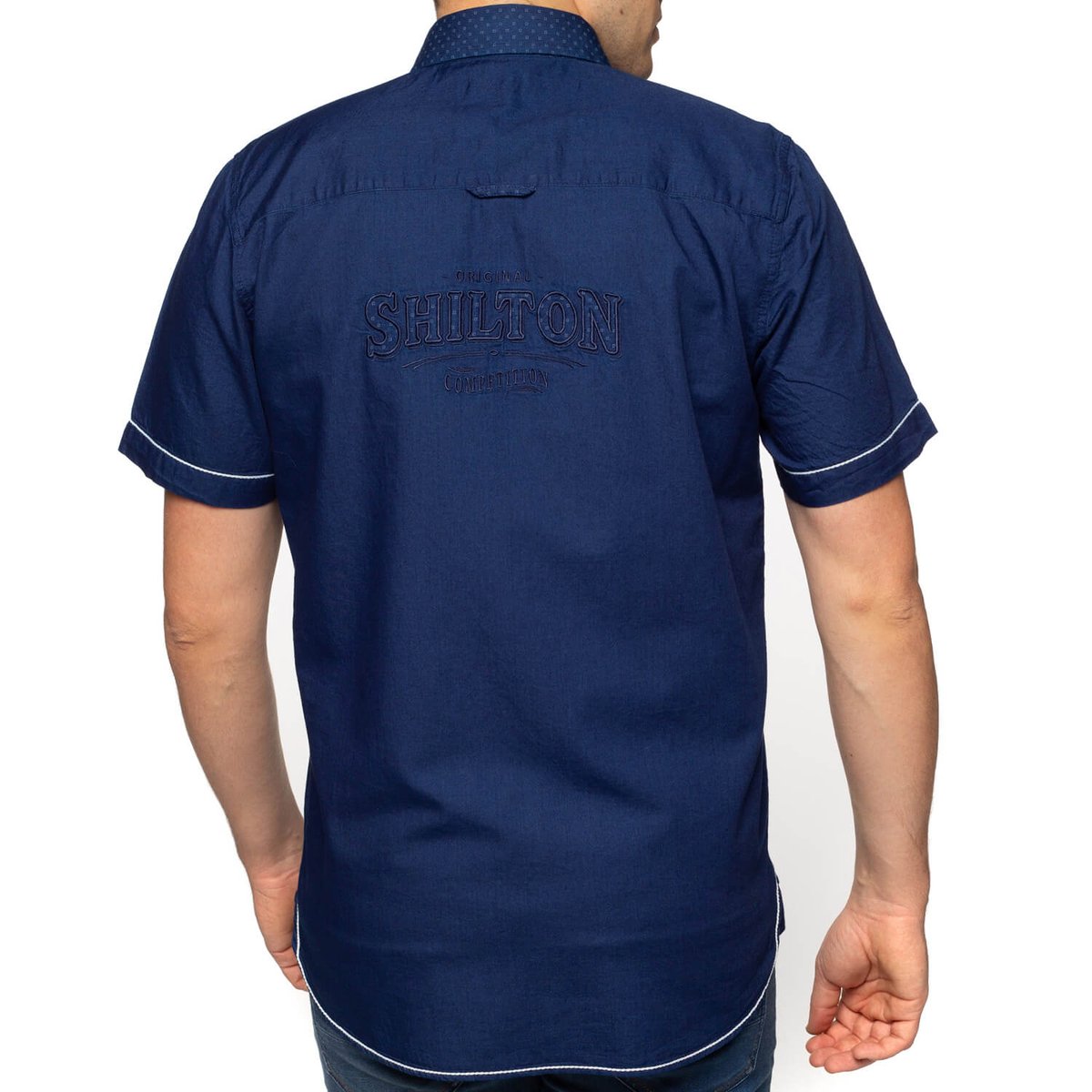 Chemise original compétition Indigo sur Shilton : le vêtement Rugby Sportswear ! indigo, SHILTON