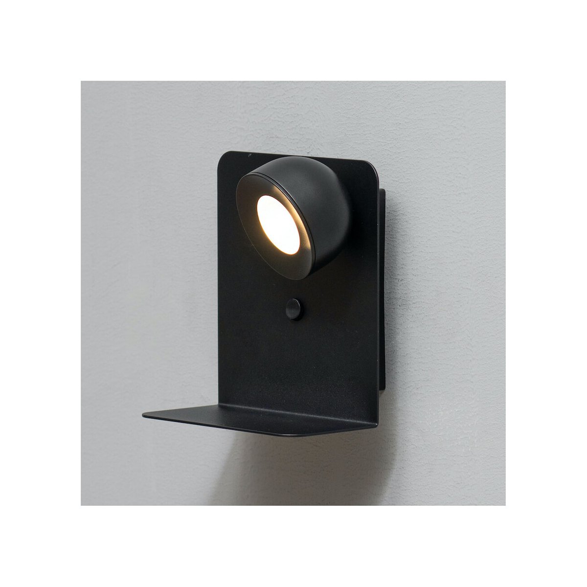 Applique liseuse noire avec USB - LYNGEN noir, KOSILUM