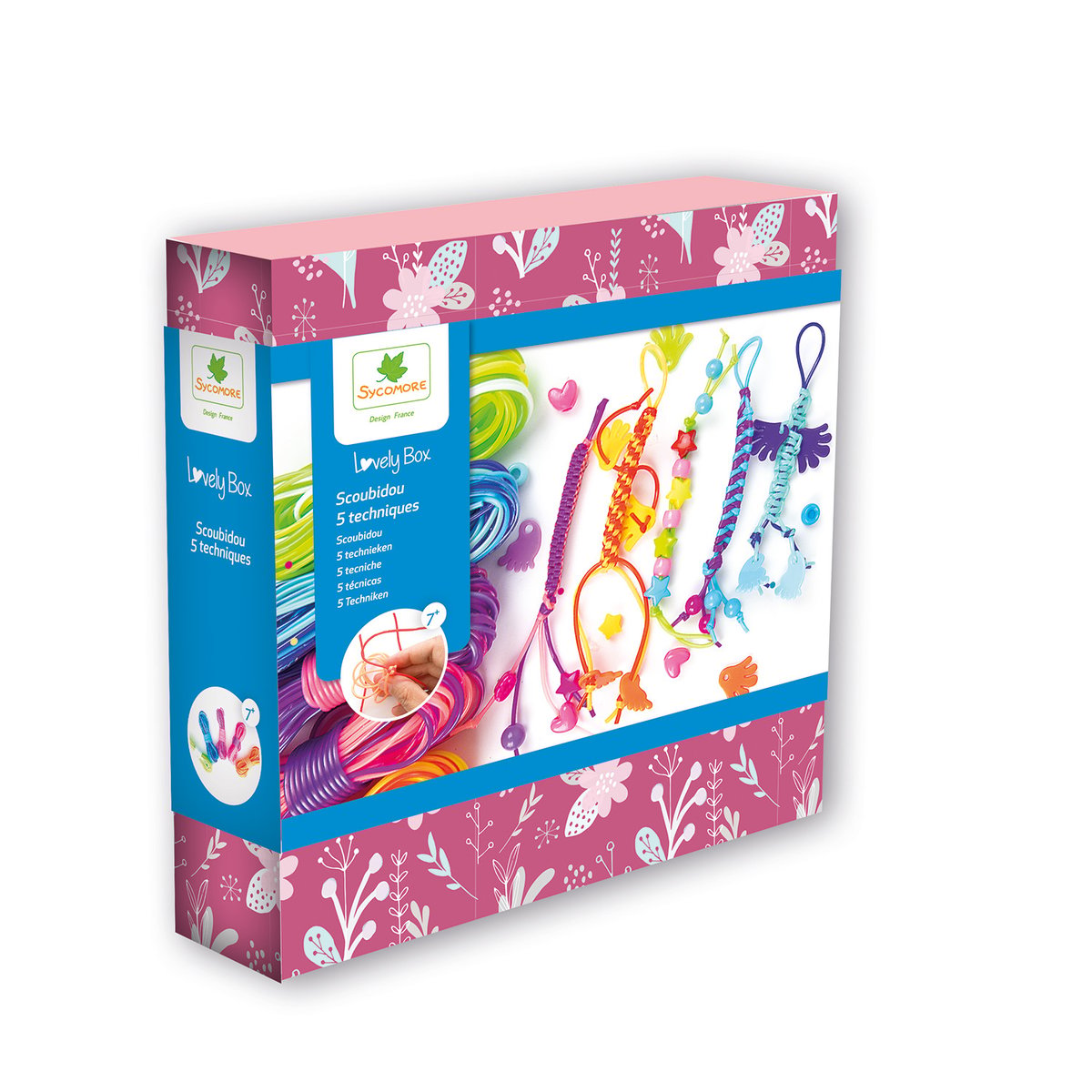 5 Techniques de scoubidou rose, SYCOMORE