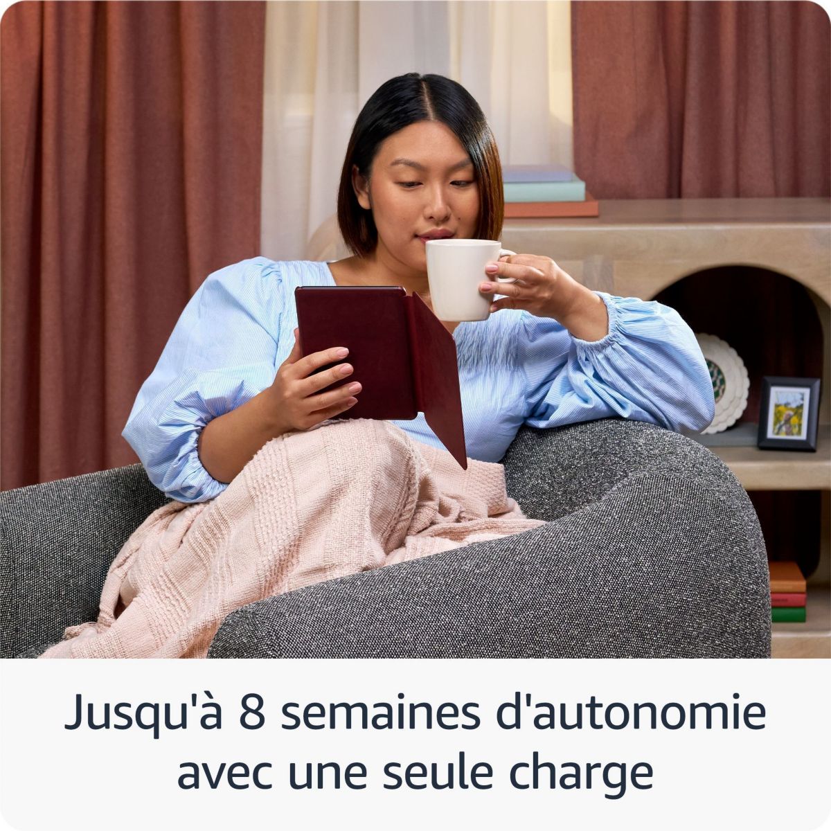 Liseuse eBook Kindle Colorsoft - Noire 16Go couleur unique, AMAZON