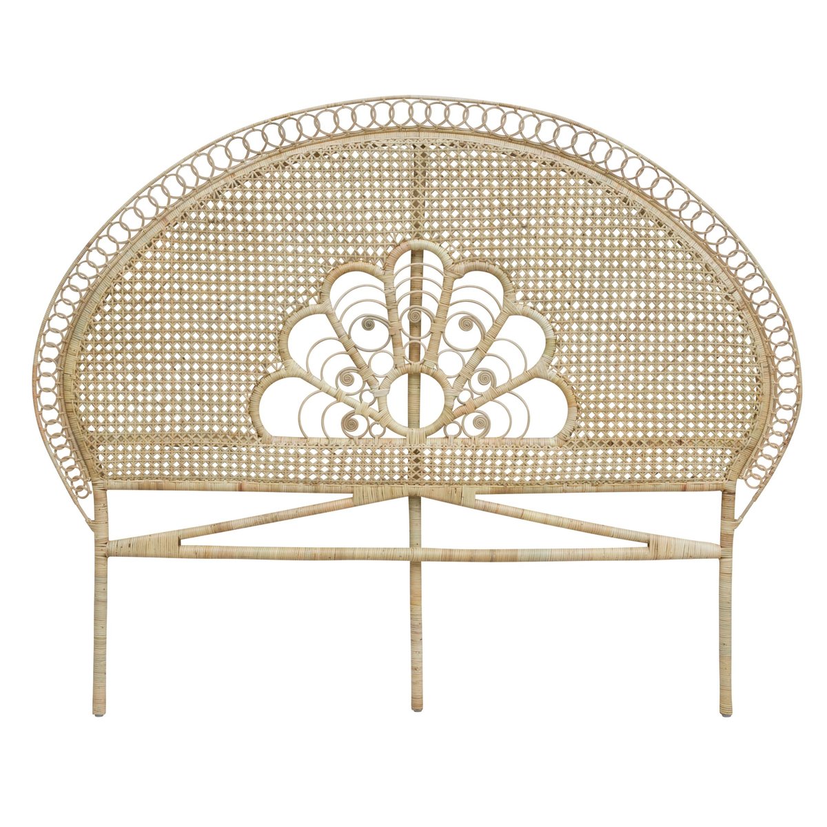 Tête de lit en rotin - GABRIELLA naturel, MAISON PAVANE