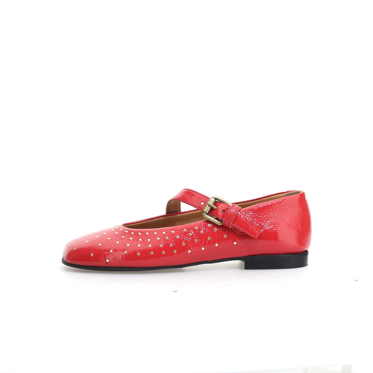 Ballerine babies in pelle rosso, MJUS