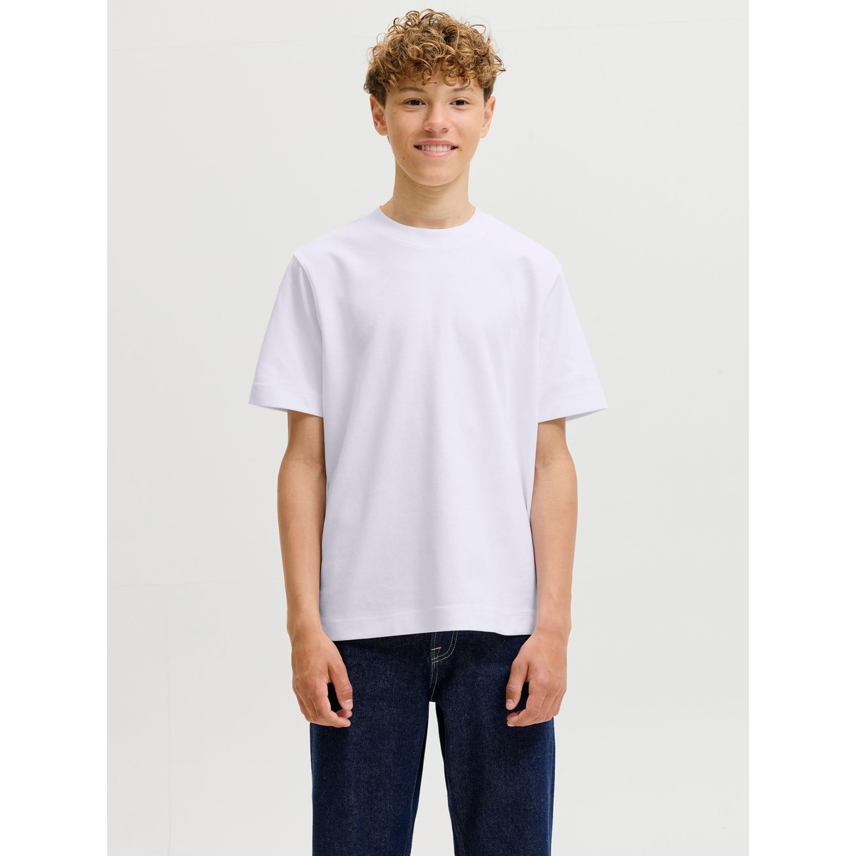 T-Shirt white 1, JACK & JONES JUNIOR