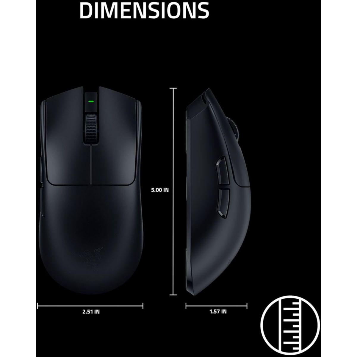 Souris Gamer Sans Fil VIPER V3 PRO SE couleur unique, RAZER