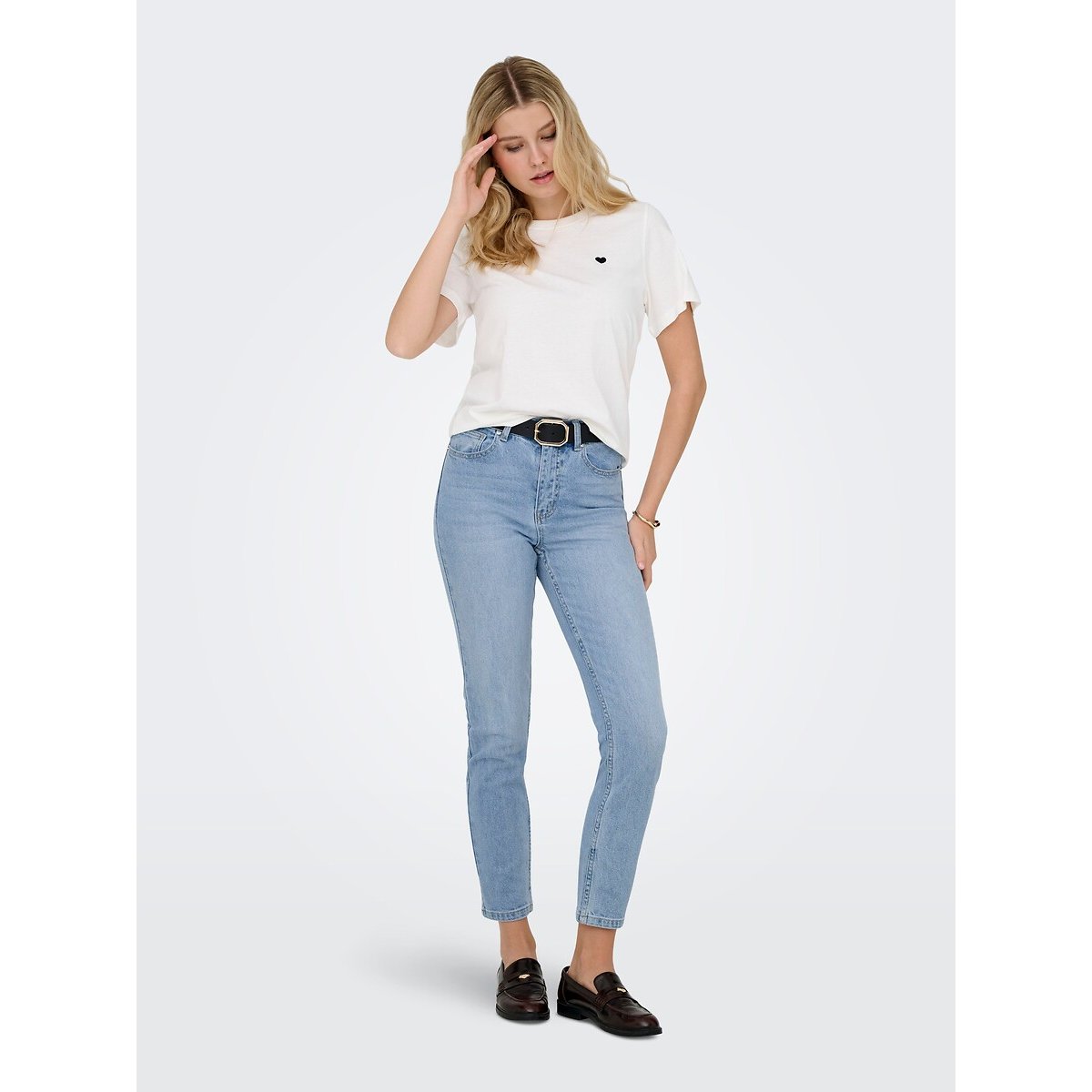 Jeans dritti light blu, ONLY