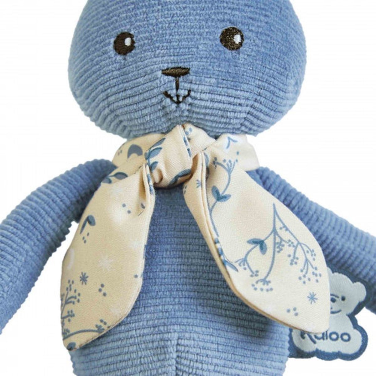 Doudou lapinoo 25 cm bleu, KALOO