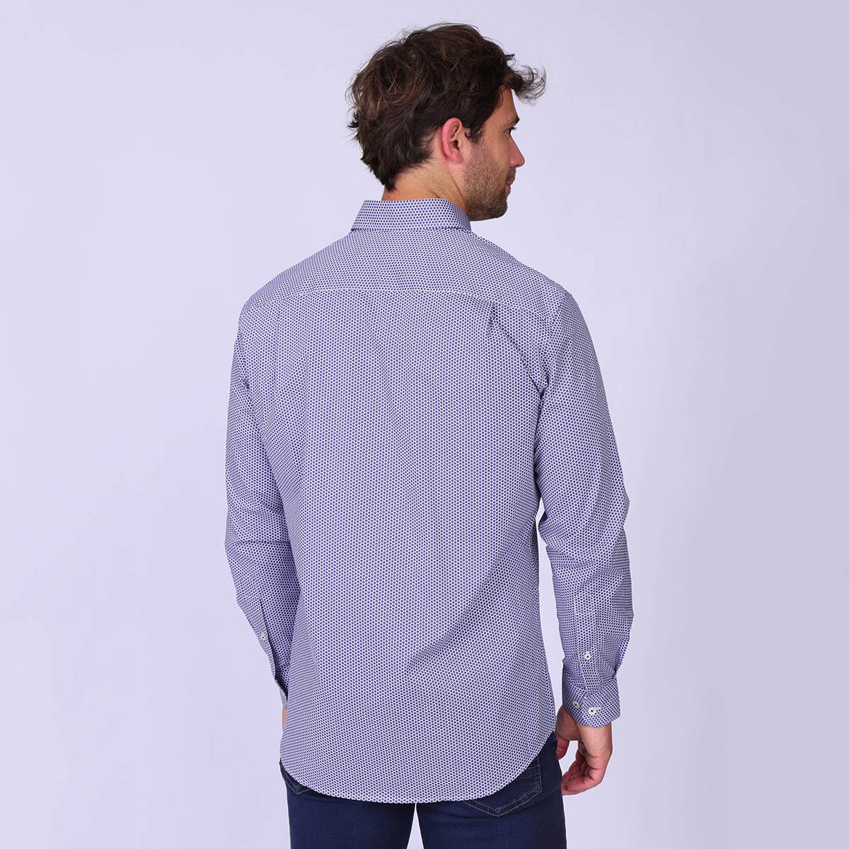 Chemise Hatten Easy Care blanc, MISE AU GREEN