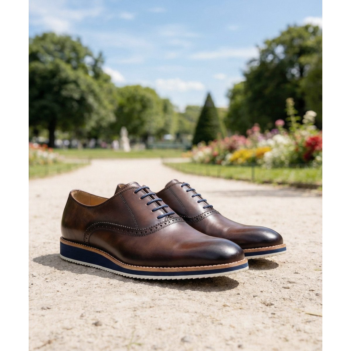 Richelieu cuir WILL marron foncé, FINSBURY