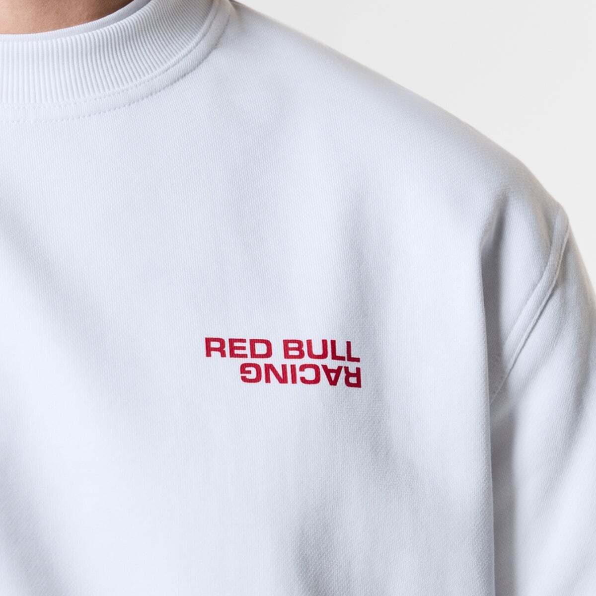 Red Bull Racing Sweat-Shirt À Col Rond Coupe Décontractée blanc, PEPE JEANS