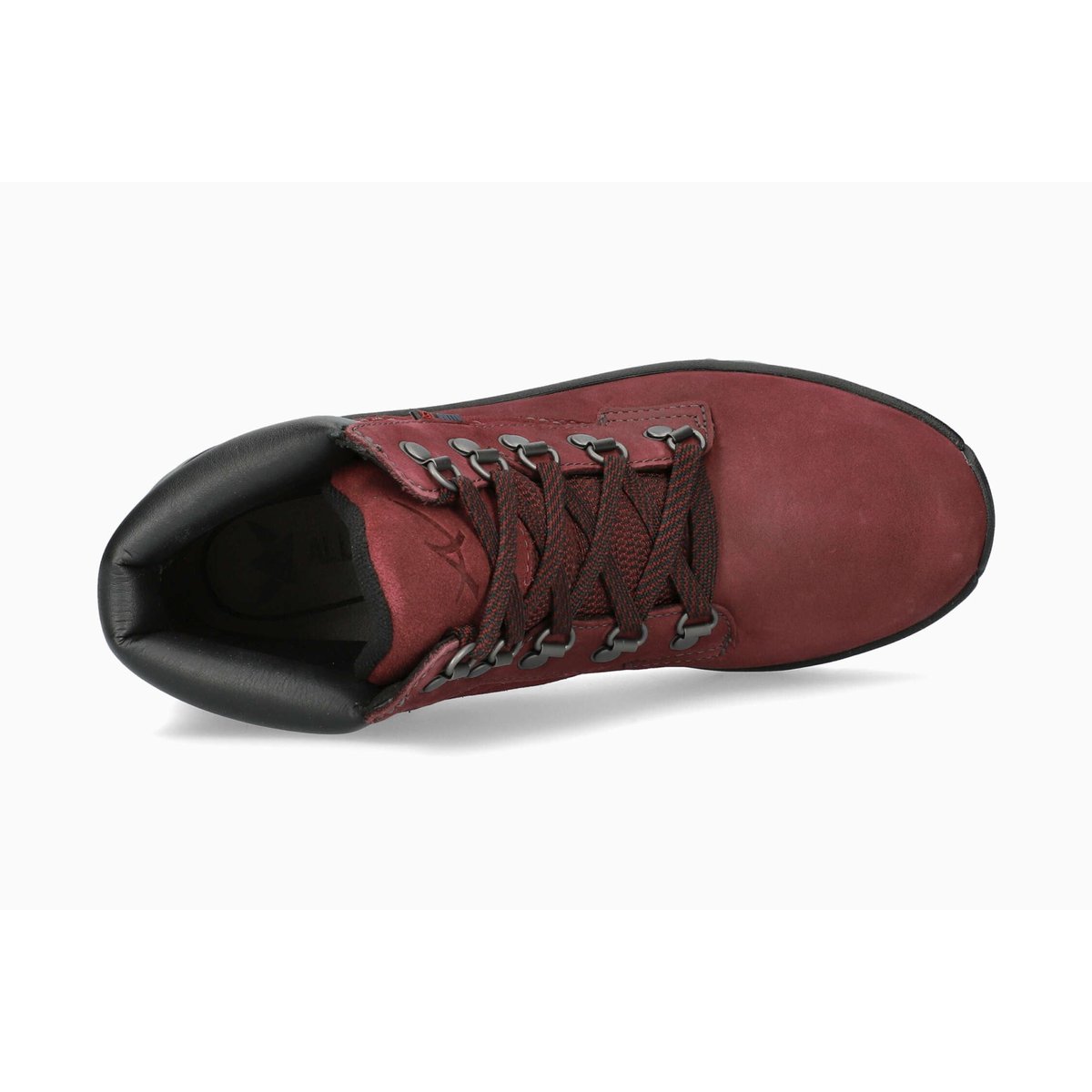 Bottines en cuir OSTARA-TEX rouge foncé 2005, MEPHISTO