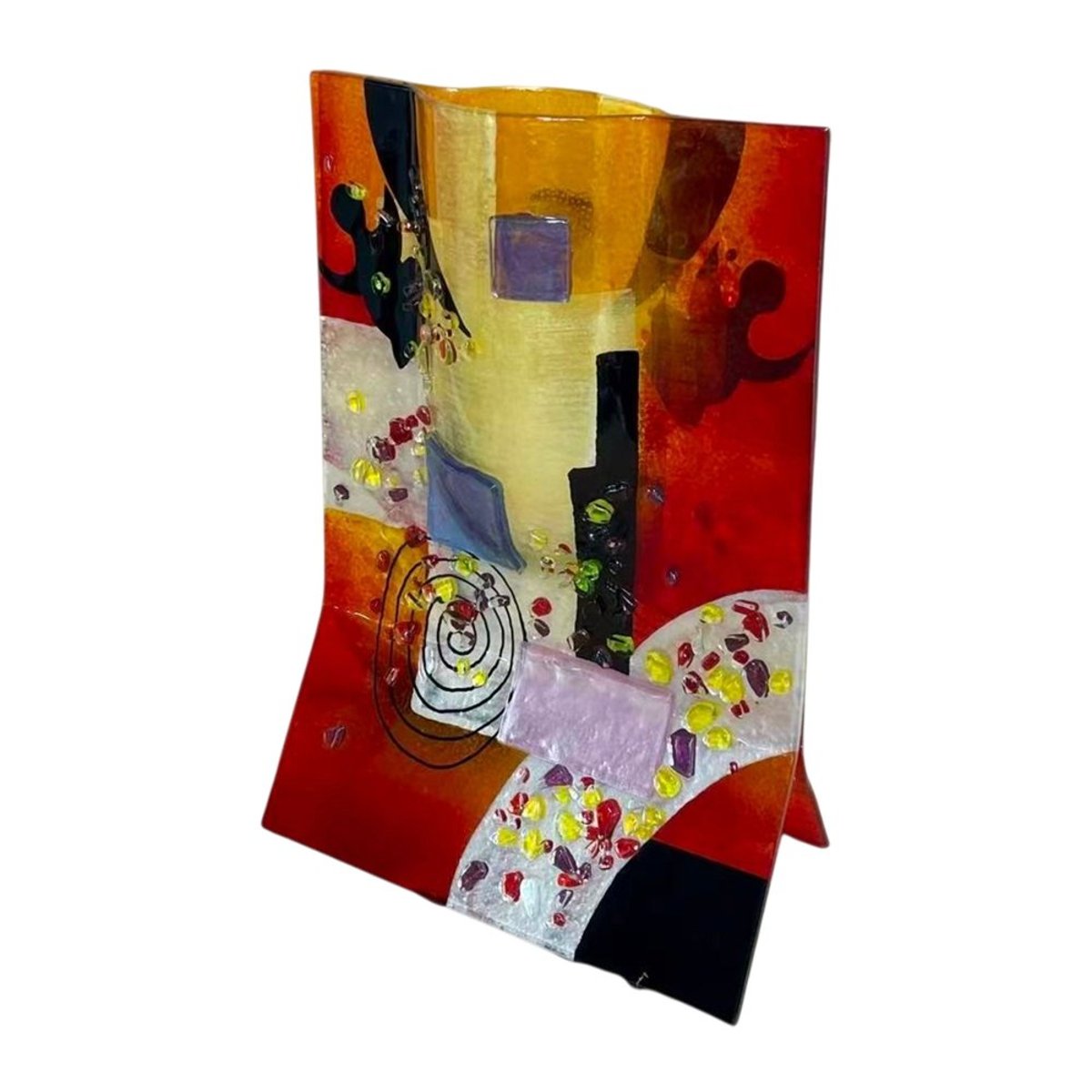Vase slim Ardo 13x32 multicolore, TABLE PASSION