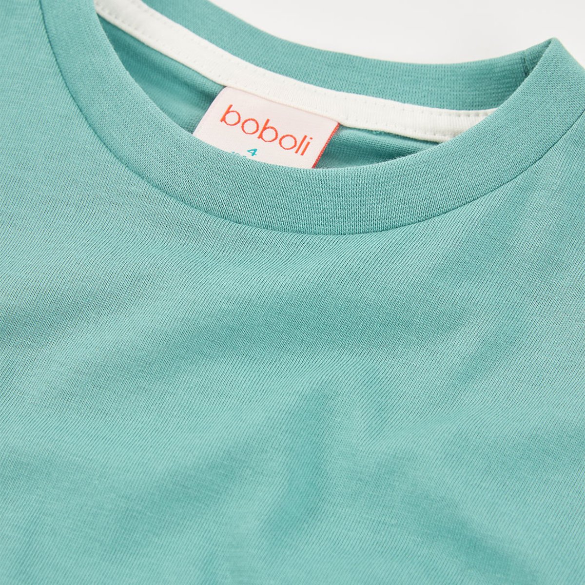 T-shirt enfant coton vert, BOBOLI