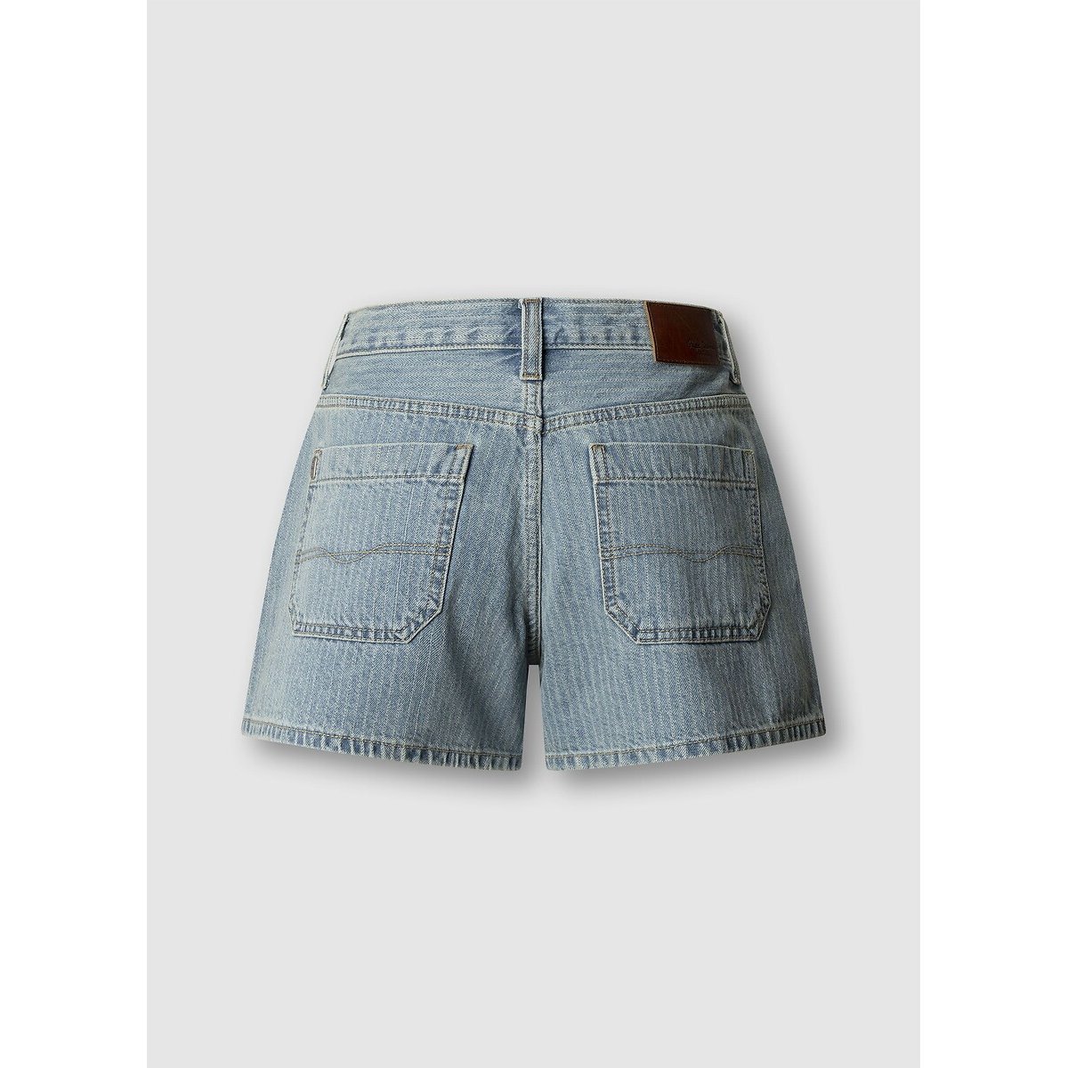 Pantalones cortos vaqueros, a rayas vintage stripe, PEPE JEANS