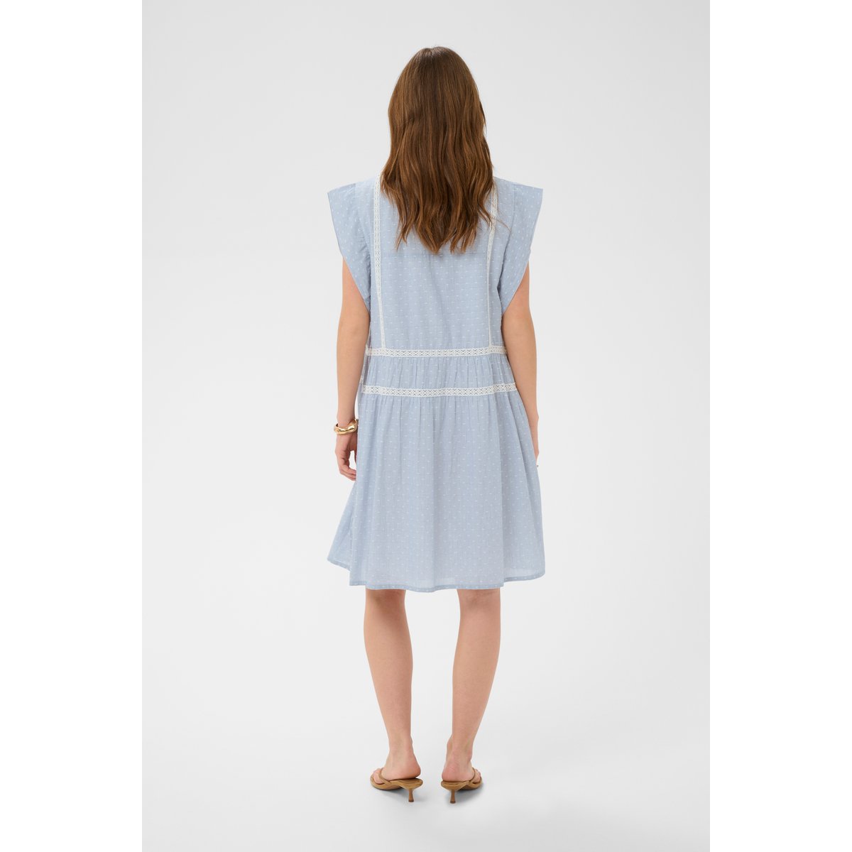 Robe bleu blue dobby, SOAKED IN LUXURY