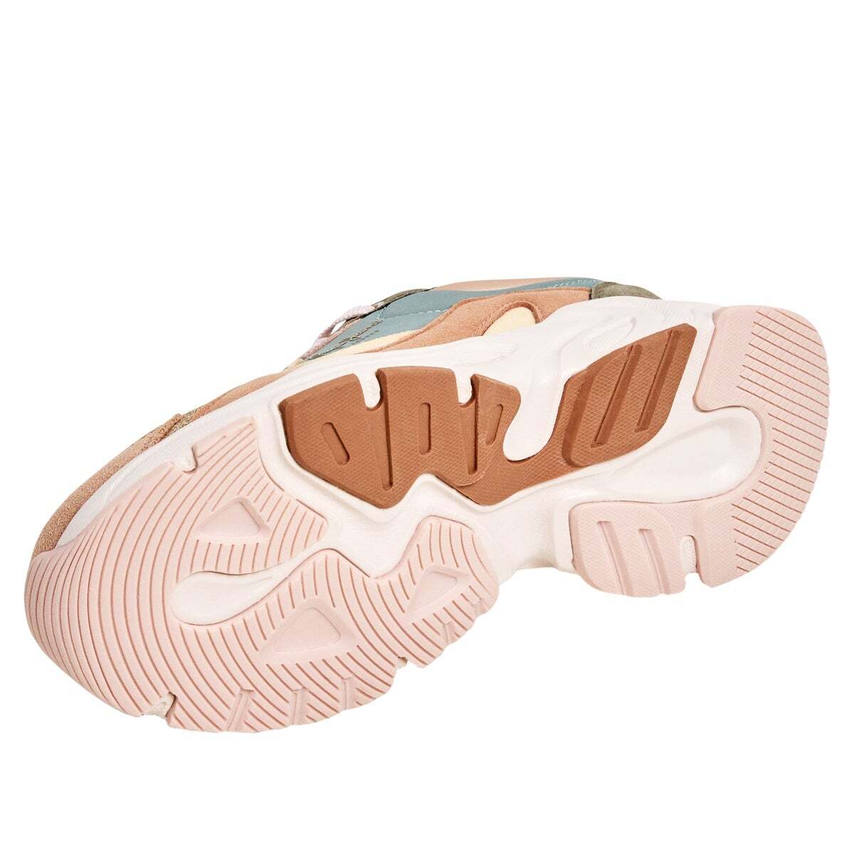 Baskets Avec Détails Paillettés orange de blanc, PEPE JEANS