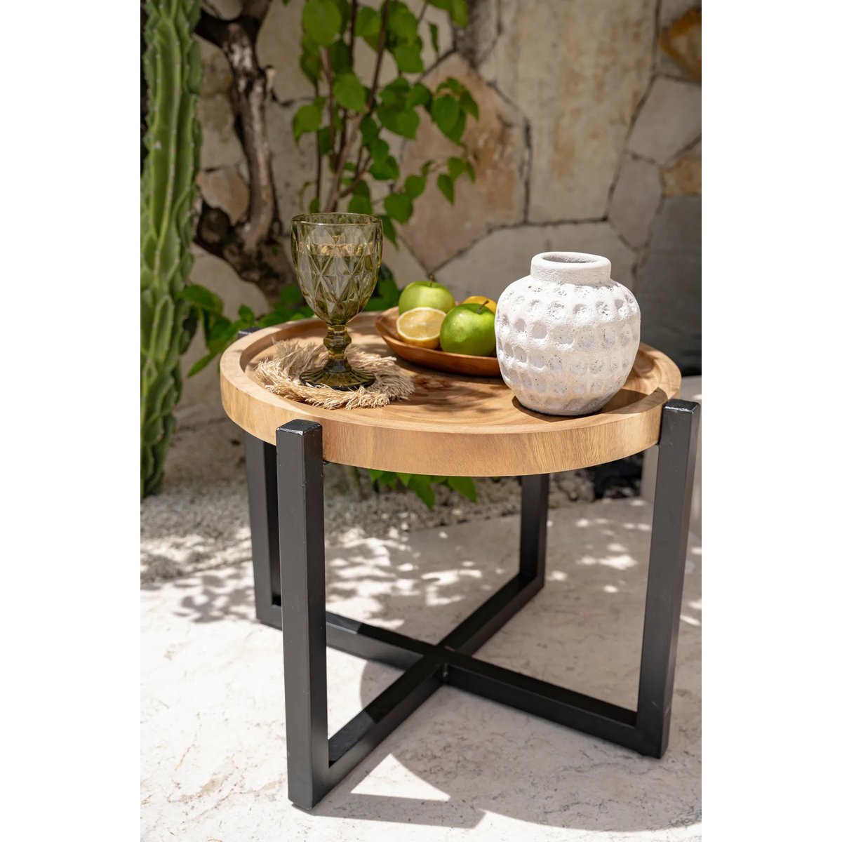 Vase en terre cuite TRENDY béton, BAZAR BIZAR