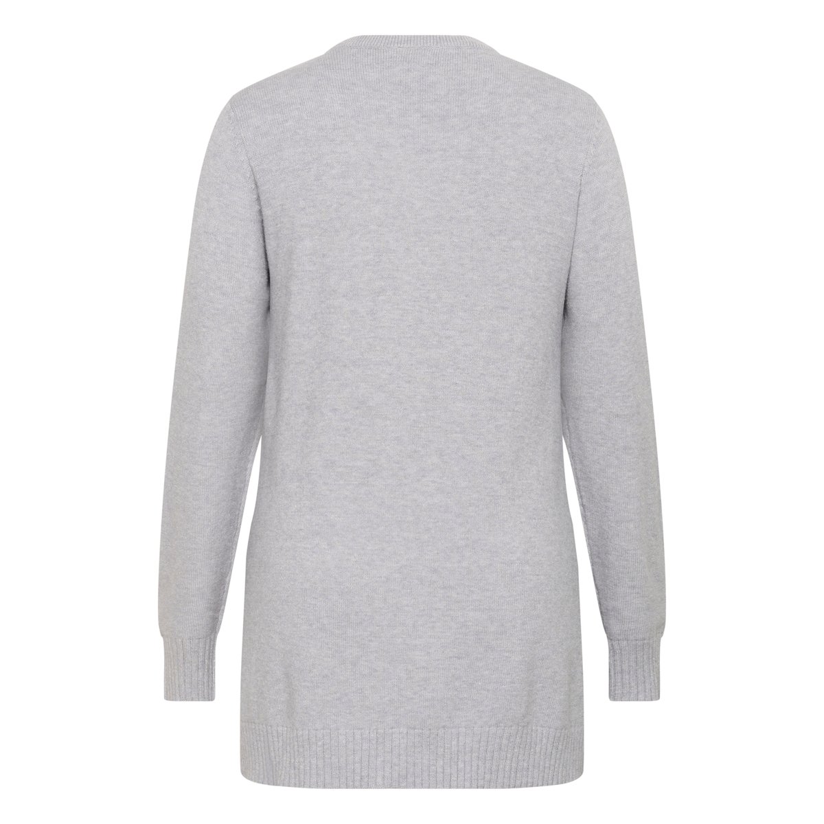 Cardigan à tricot gris grey melange, KAFFE CURVE