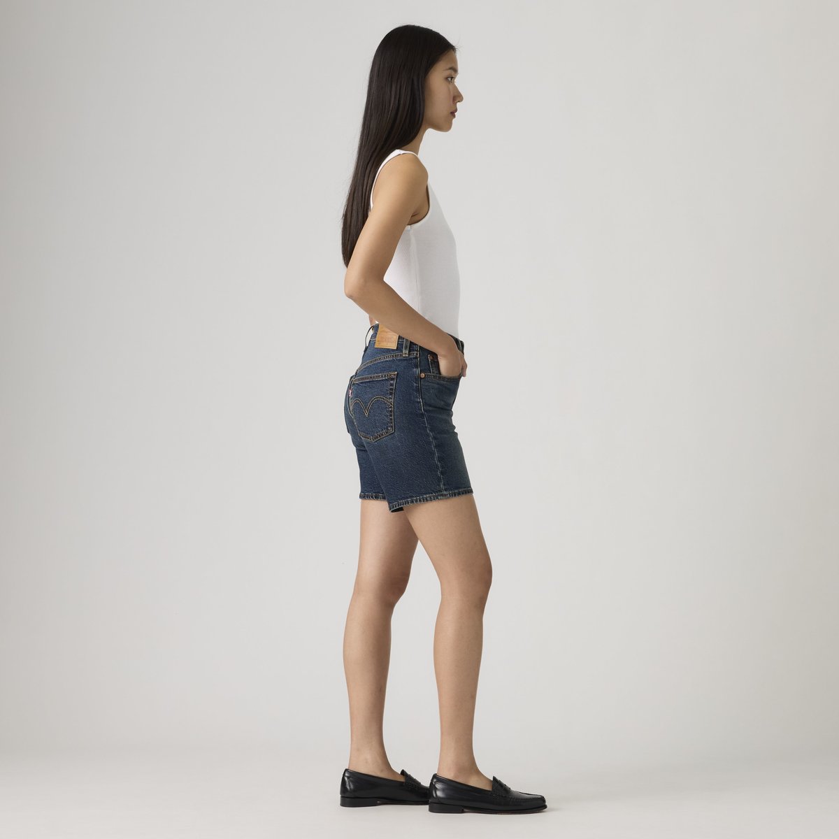 Short 501® mi-cuisse Lightweight bleu - quit shift ltw, LEVI'S
