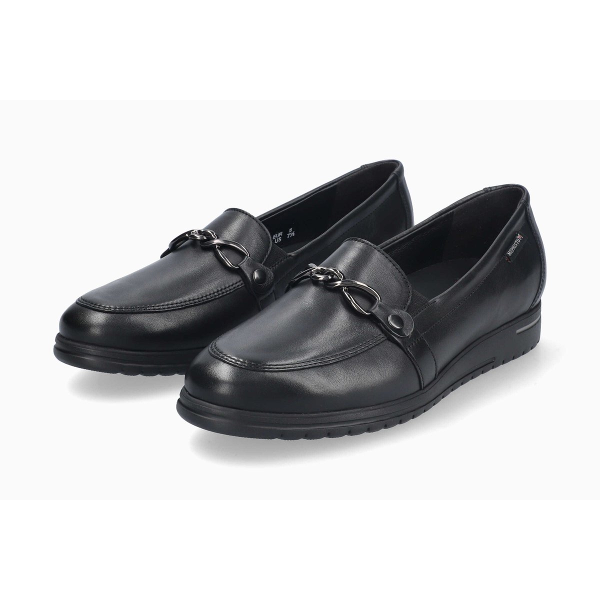 Mocassins en cuir JULIANA noir 4, MEPHISTO