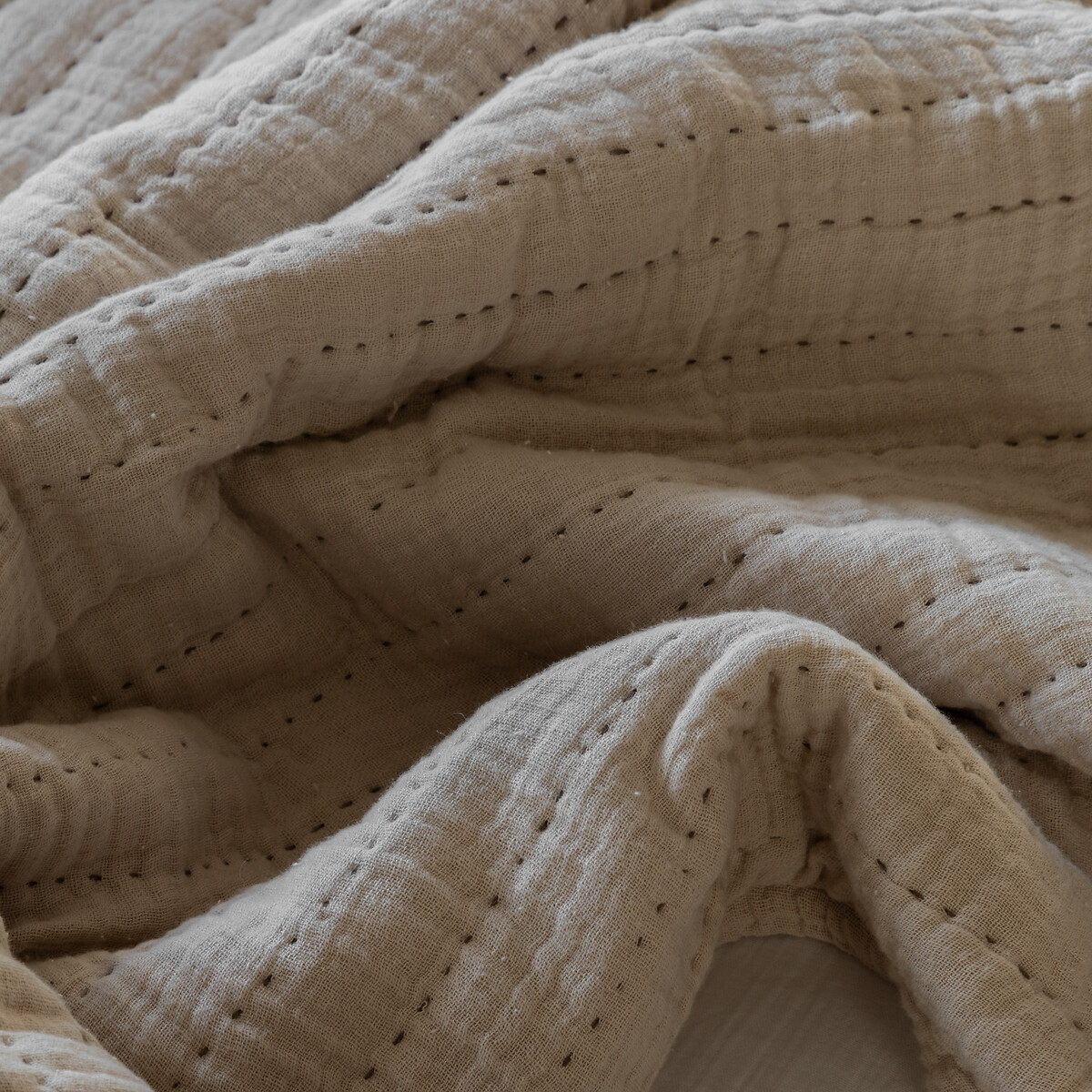 Alpine Gauze Bedspread taupe, ÉDITÉ