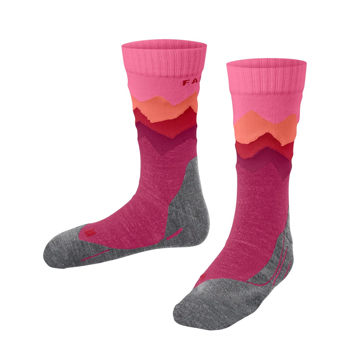 Chaussettes TK2 Trend Kids rose ancienne, FALKE