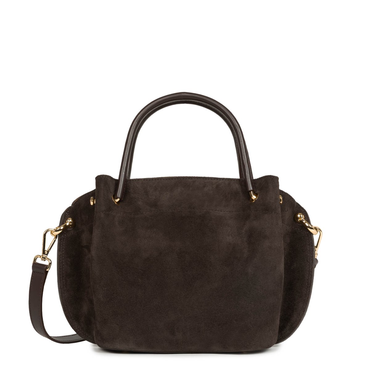 Sac à main, Made in France SUÈDE LOUISA marron, LANCASTER