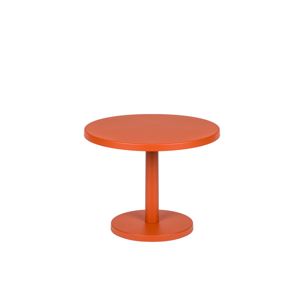 Table d'appoint ronde basse ODO écorce d’orange, NOO.MA