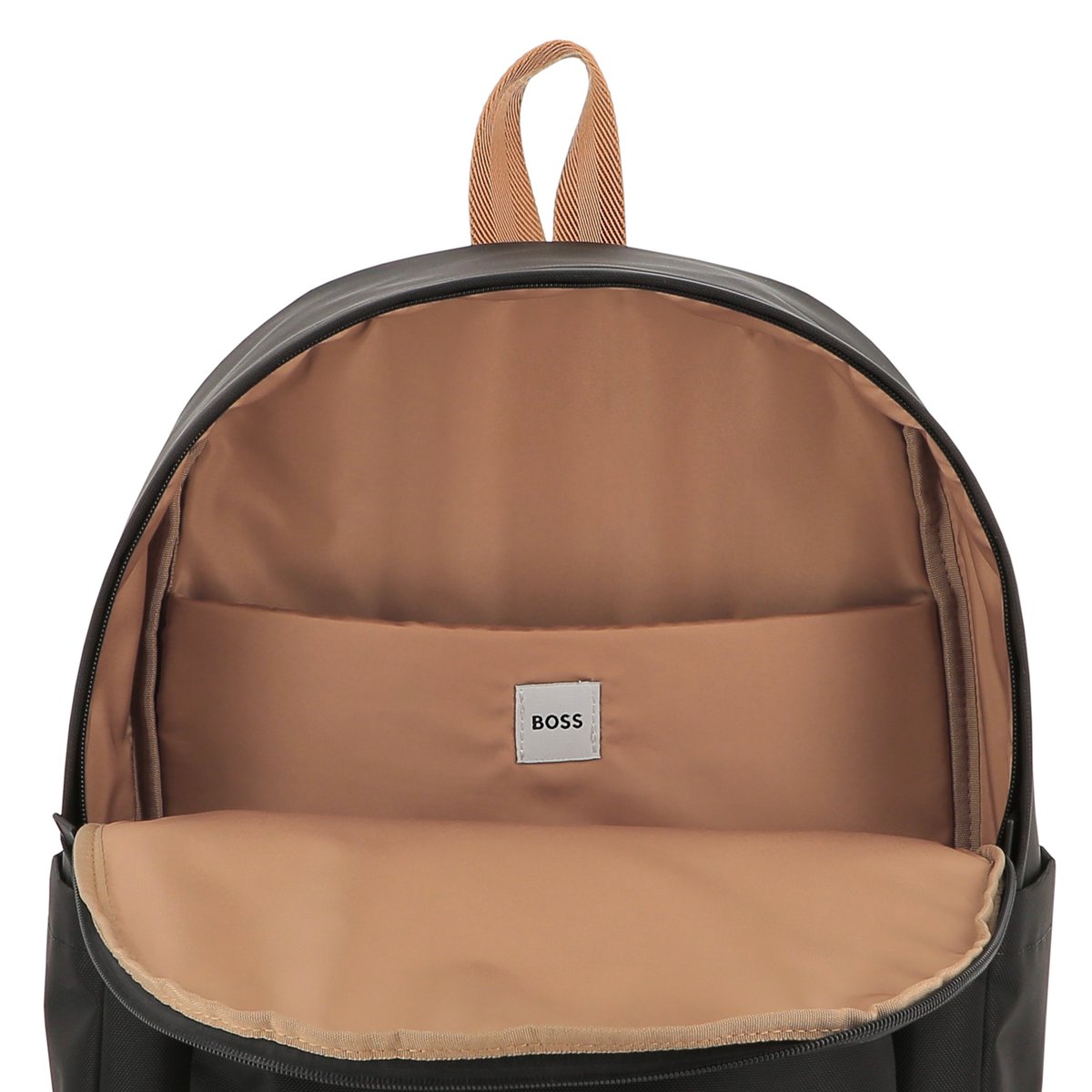 Sac à dos texturé black, BOSS KIDSWEAR