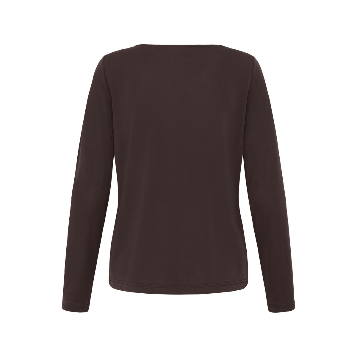 T-shirt à manches longues marron coffee bean, ICHI