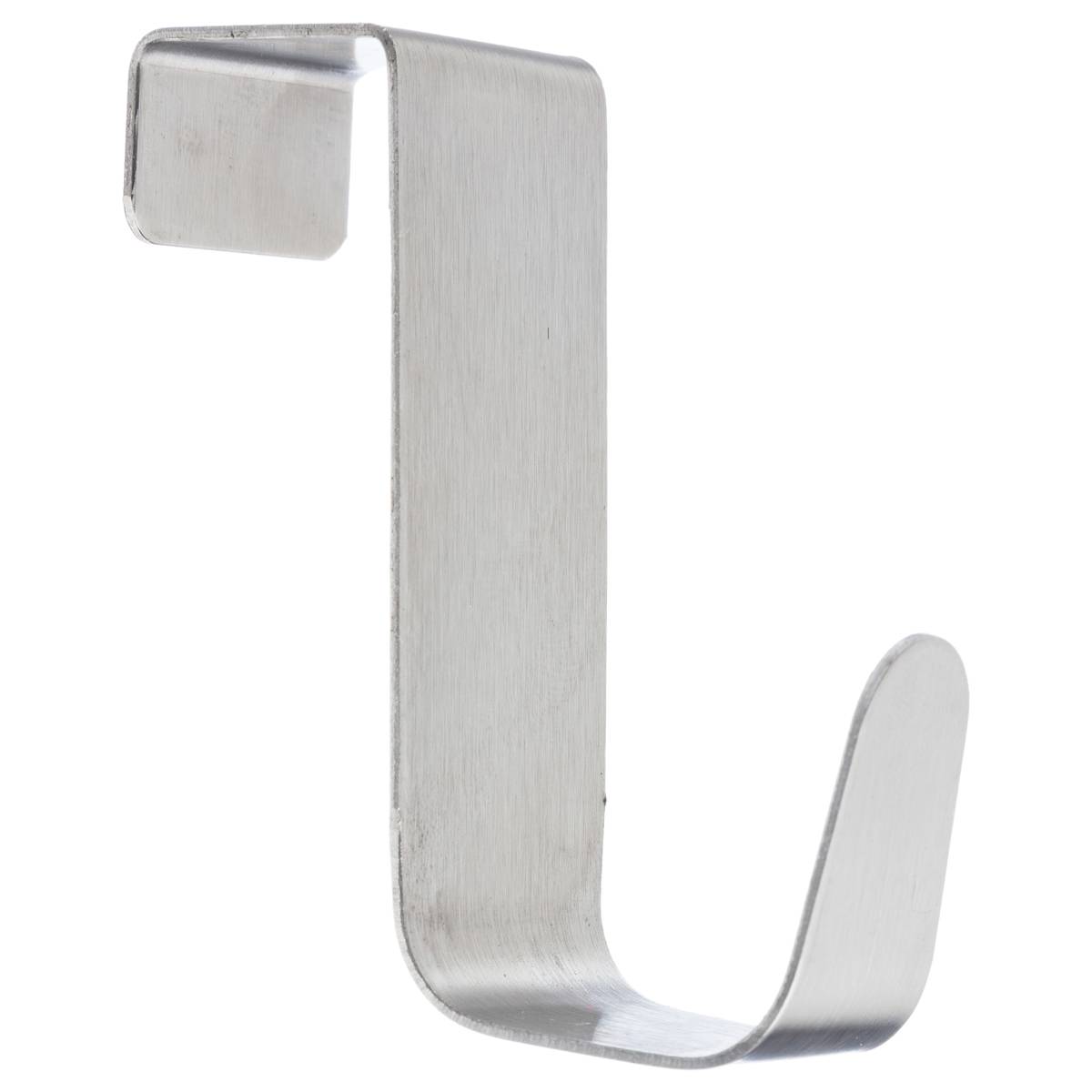 Lot de 2 patères crochet porte NOXY argent, 5FIVE SIMPLY SMART