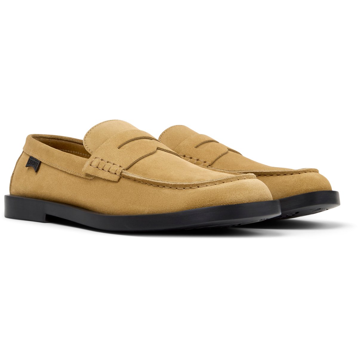 Mocassins Cuir DON marron moyen 1, CAMPER