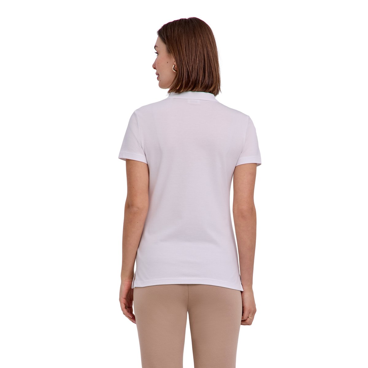 Polo shirt Essential Cotton blanc, FALKE