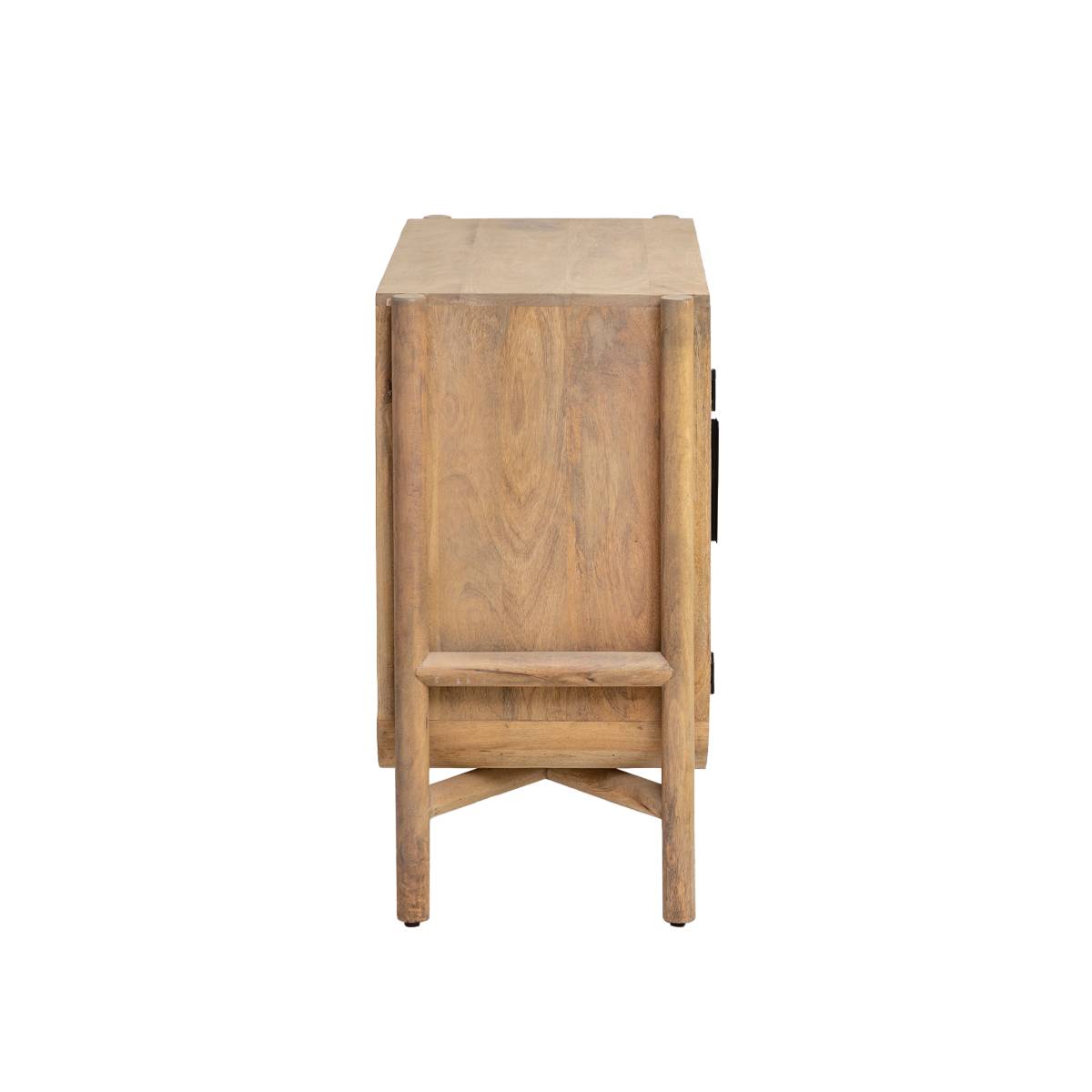 Buffet en bois de manguier NOVA bois clair, MADE IN MEUBLES