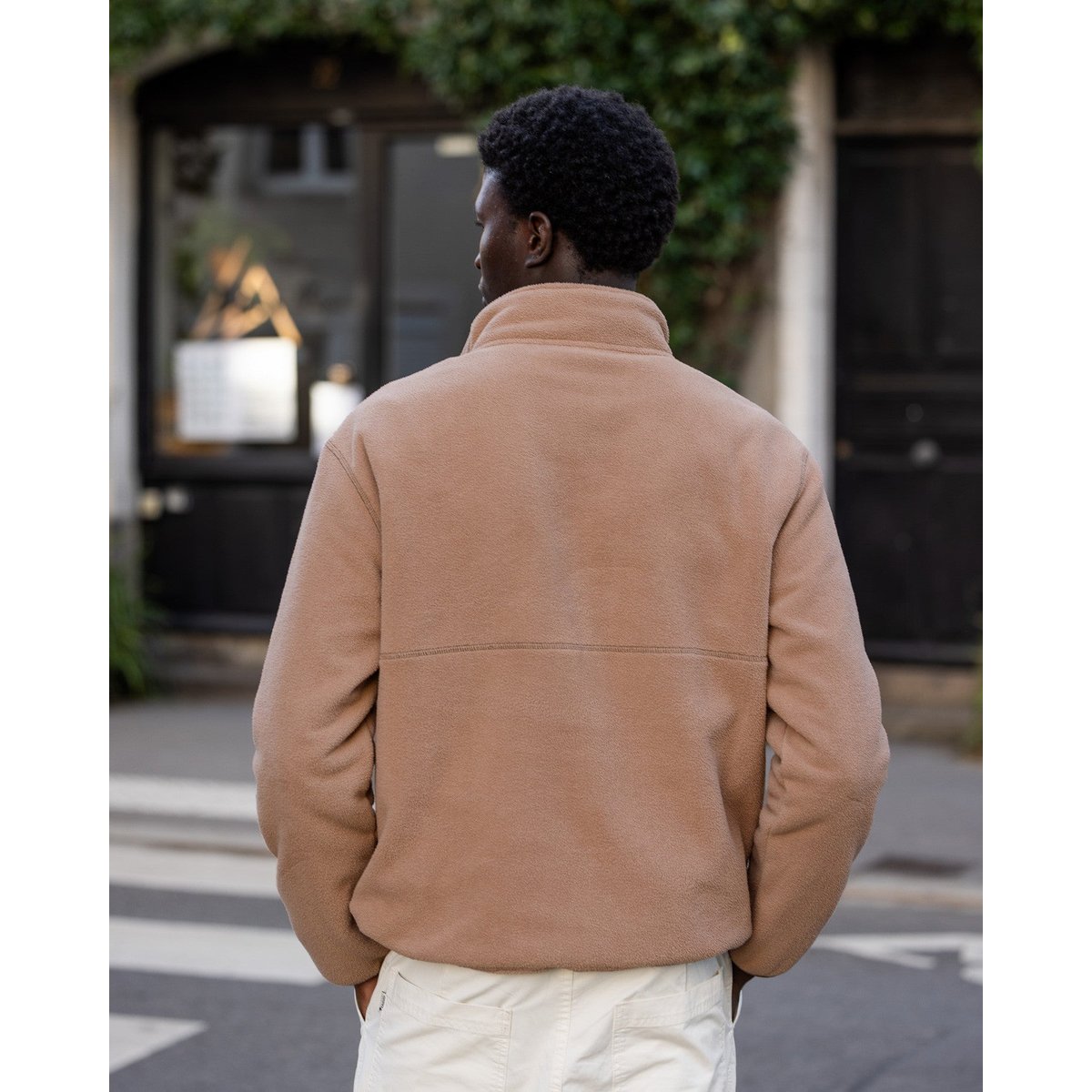 Polaire LIORAN taupe, FAGUO