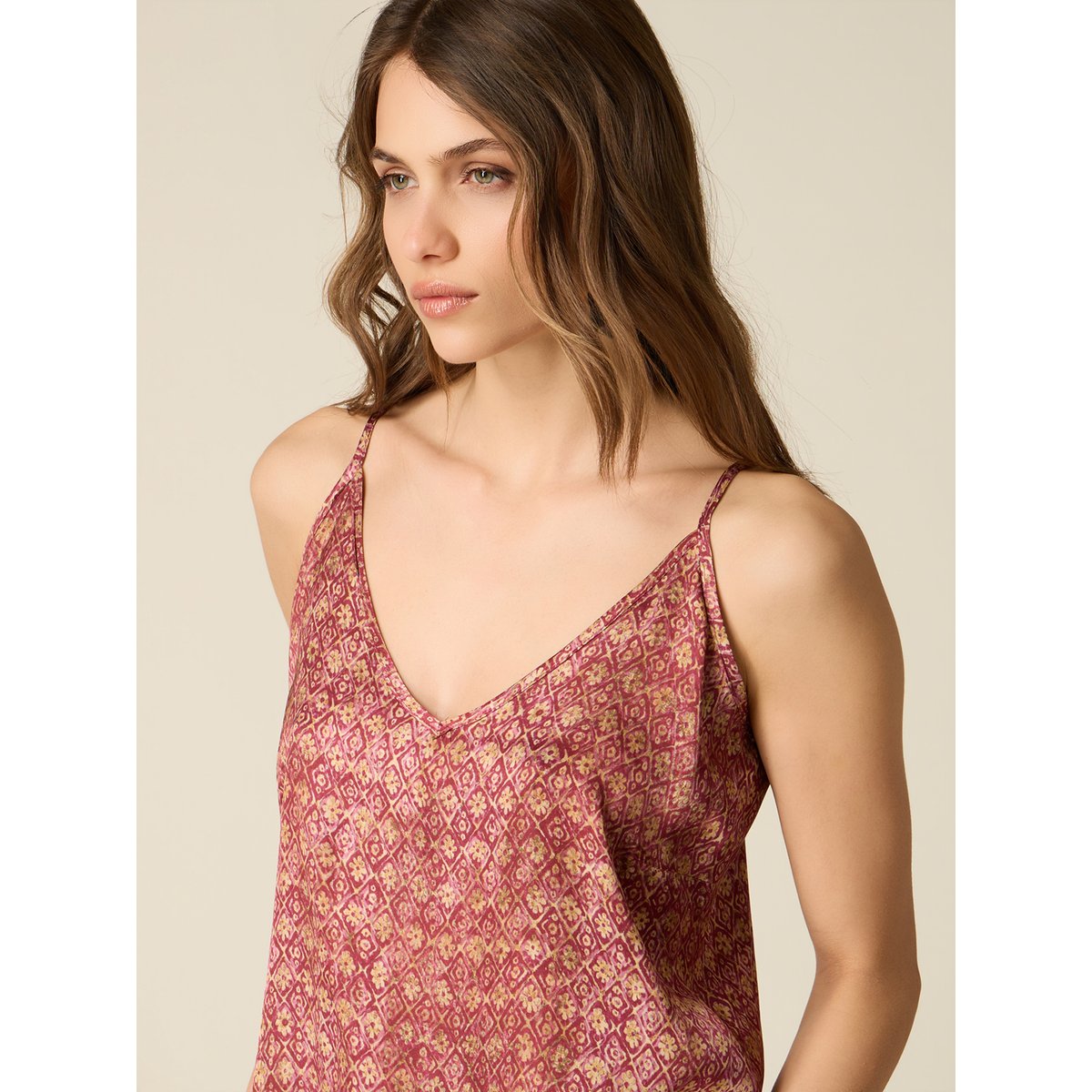 Top fantaisie rose, OLTRE