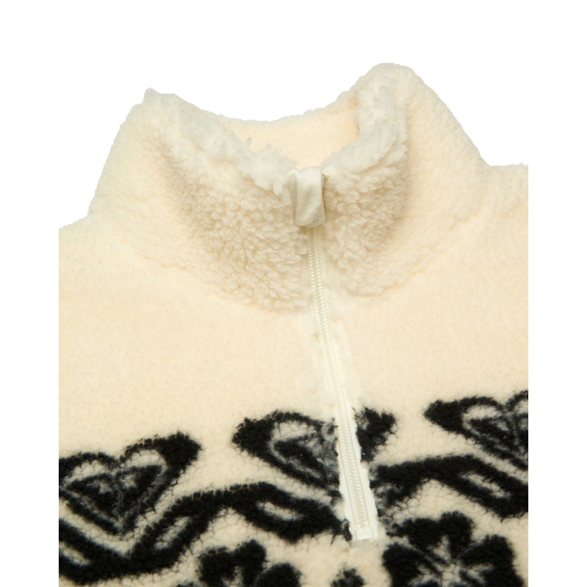 Polaire demi-zip TREASURE SOUL. blanc coconut milk, ROXY